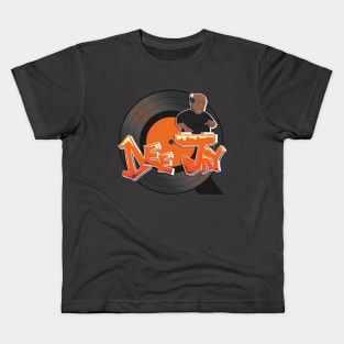 OW Dee Jay Q Big Logo Kids T-Shirt